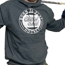 Load image into Gallery viewer, Born to Play Hockey Hoodie